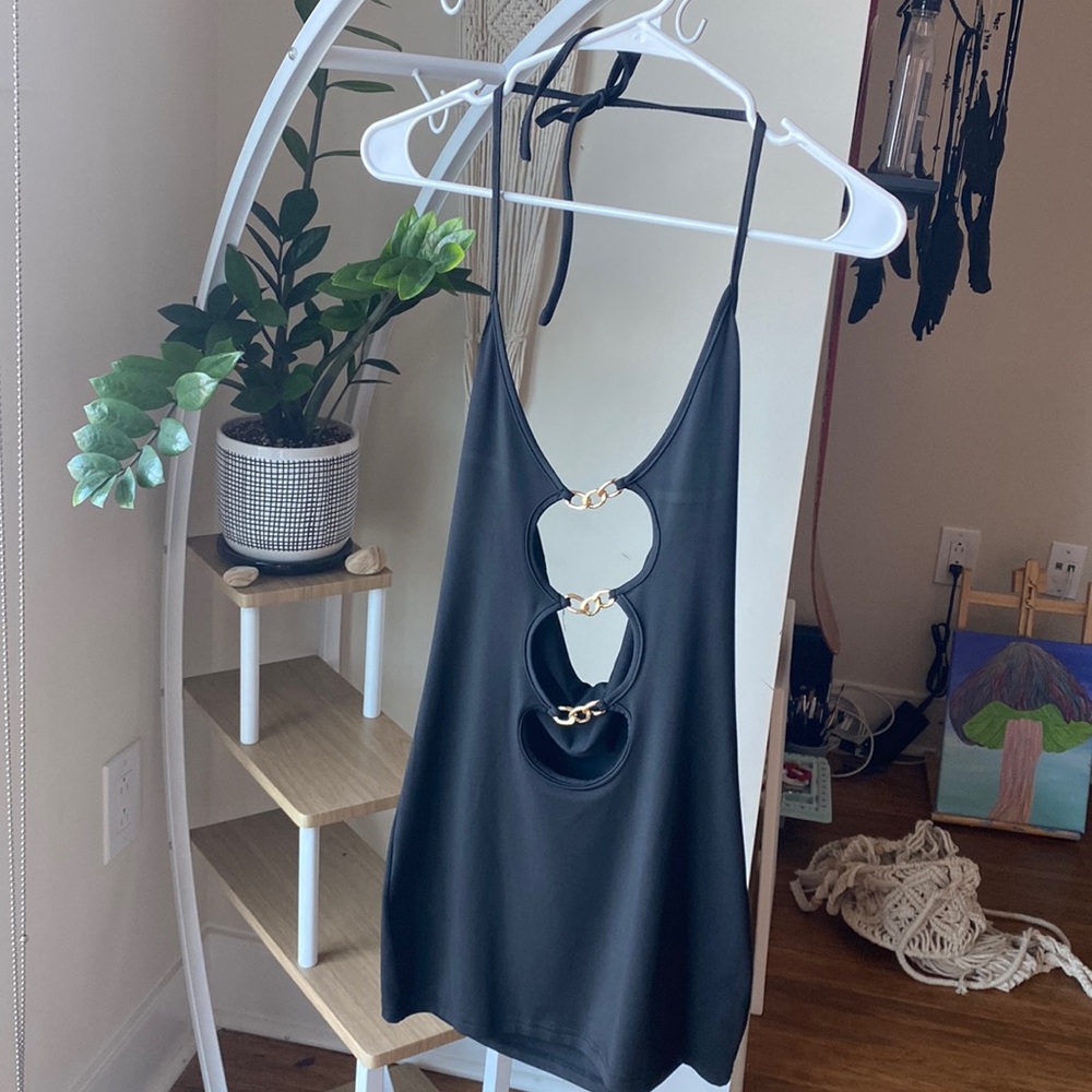Sexy Mini Chain Dress
